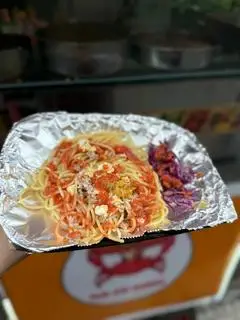 Hình ảnh mì ý sốt gạch cua 