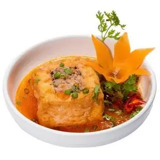 Hình ảnh Cơm Đậu Hũ Nhồi Thịt