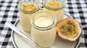 Hình ảnh sinh tố chanh dây + sữa chua 