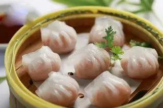 Hình ảnh Combo 15 viên Há Cảo Tùy Chọn + Tặng  1 ly trà tắc thái đỏ 