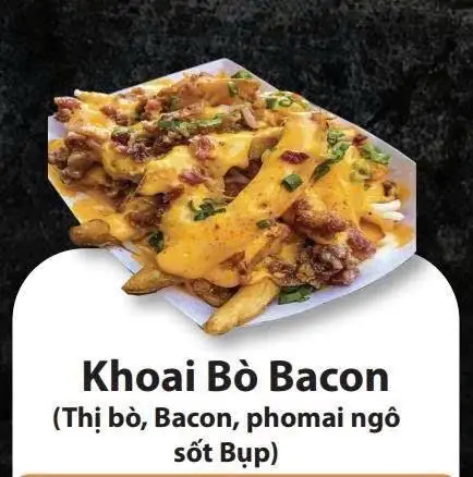 Hình ảnh Khoai bò bacon