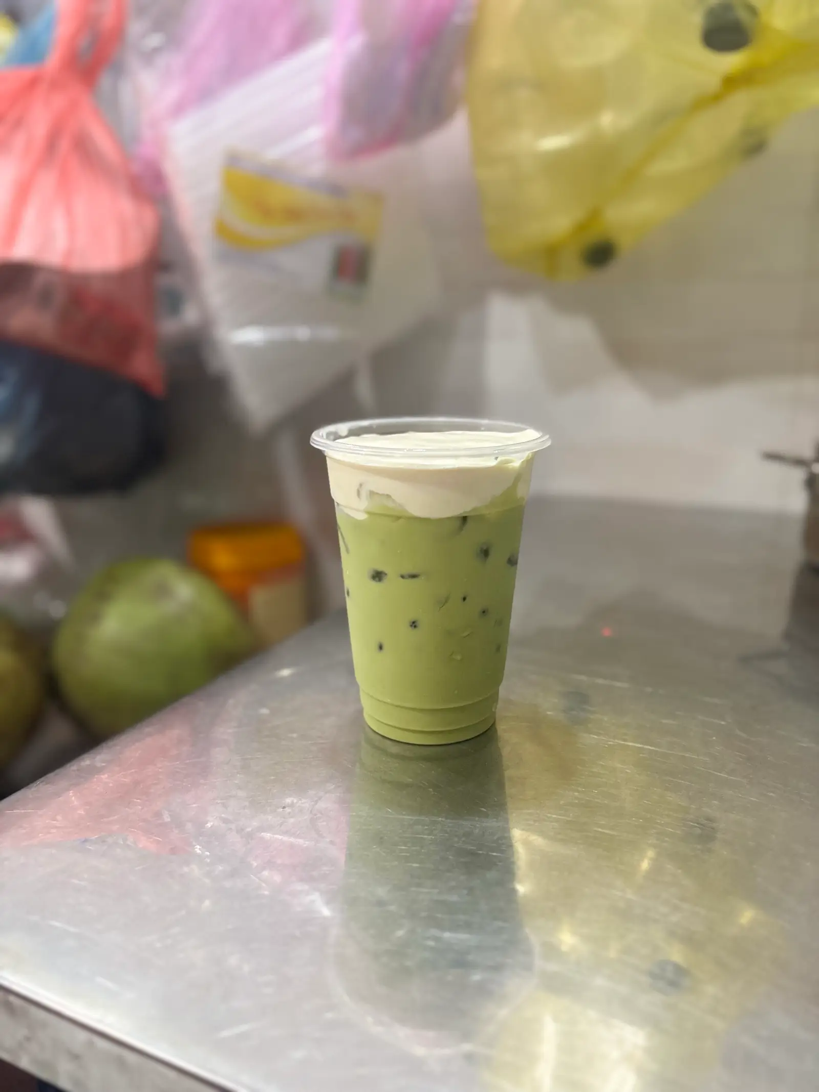 Hình ảnh Trà sữa Thái xanh