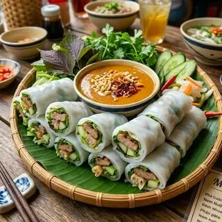 Hình ảnh Phở cuốn nem nướng Nha Trang 5 cái