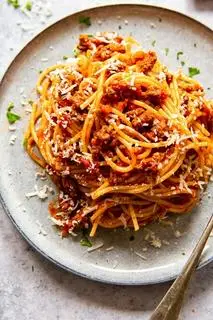 Hình ảnh Mì Ý Bò Hầm ( Pasta Beef Tomato ) 