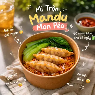 Hình ảnh Mì Trộn Mandu