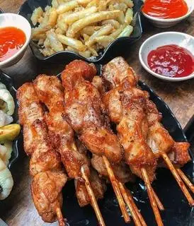 Hình ảnh Combo 5 gà xiên que