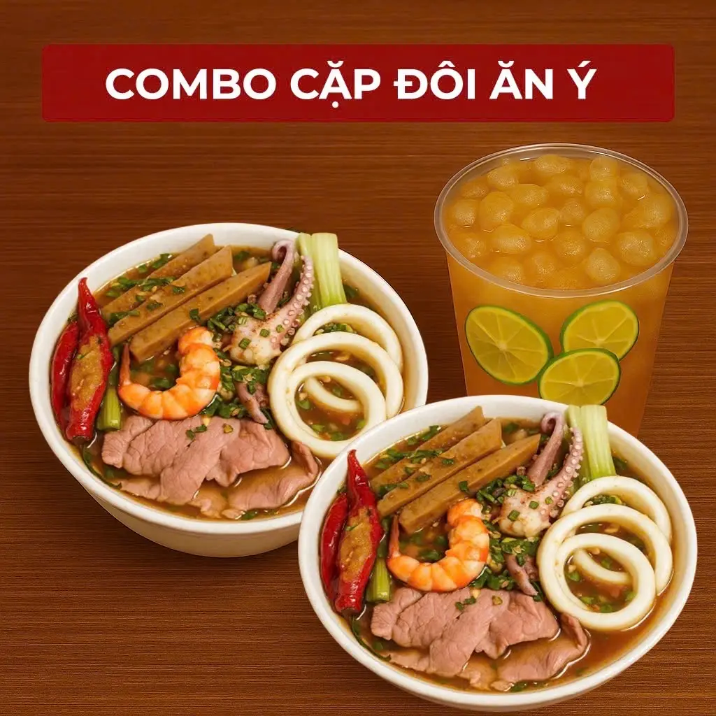 Hình ảnh Combo cặp đôi ăn ý