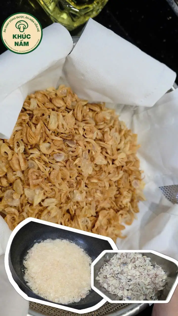 Hình ảnh Hành Phi Mới Từ Hành Tím Ta – Giòn Rụm, Dầu Sạch Simply – Hút Chân Không 50g – Không Khét