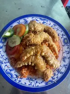 Hình ảnh Cơm chiên tôm lăn bột