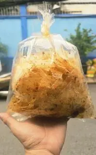 Hình ảnh Bánh tráng muối sả (ăn chay được)