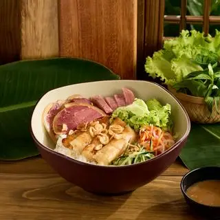 Hình ảnh Bún Trộn Mắm Nêm