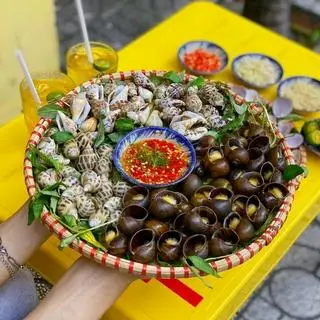 Hình ảnh Mẹt Ốc Hấp Xả ( 5 Loại )