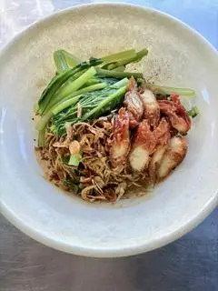 Hình ảnh mì khô xá xíu