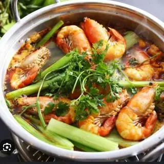 Hình ảnh lẩu tôm