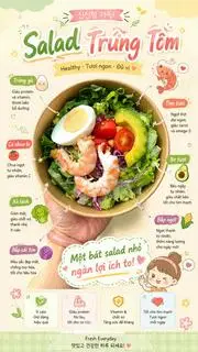 Hình ảnh Salad Tôm