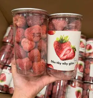 Hình ảnh Dâu tây sấy giòn mộc 160g