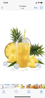 Hình ảnh Nước ép dứa nguyên chất 