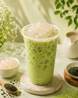 Hình ảnh Trà sữa Thái Xanh