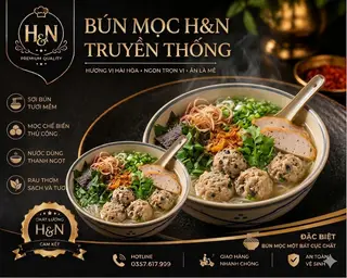Hình ảnh Bún mọc tặng pepsi