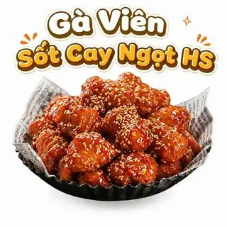 Hình ảnh gà viên sốt cay ngọt ( HS )