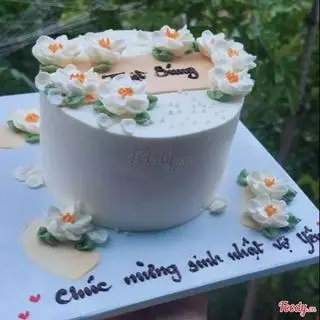 Hình ảnh Hoa nhí 12cm - bánh kem sữa tươi ít ngọt 12cm