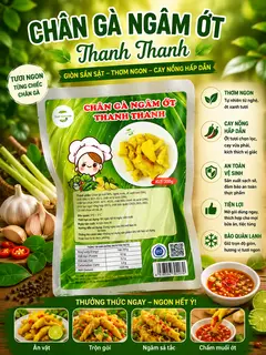 Hình ảnh Chân ngâm ớt 110g