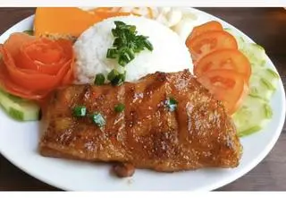 Hình ảnh cơm  sườn