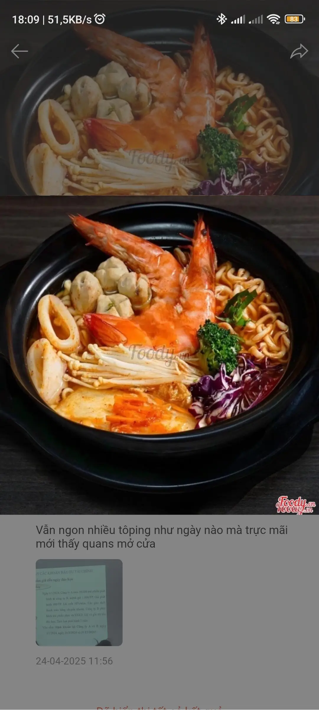 Hình ảnh Mì cay-Thập cẩm