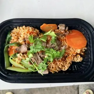 Hình ảnh mì xào bò