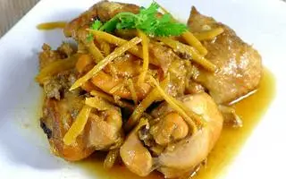 Hình ảnh Cơm Thịt Vịt Kho Gừng