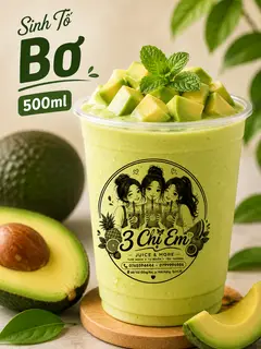 Hình ảnh Sinh Tố Bơ 