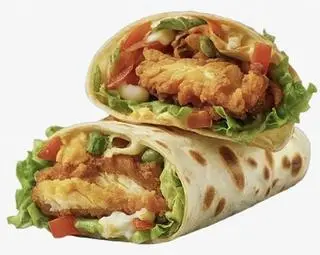 Hình ảnh Tacos gà sốt phô mai cay