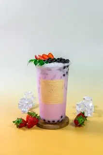 Hình ảnh Sữa chua dâu tây