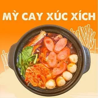 Hình ảnh Mỳ cay xúc xích