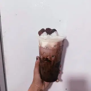 Hình ảnh sữa tươi cà phê sương sáo 