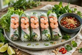 Hình ảnh Combo 5 gỏi cuốn tôm thịt 