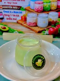 Hình ảnh sữa chua matcha latte 110ml