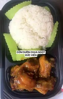 Hình ảnh Cơm sườn xào chua ngọt