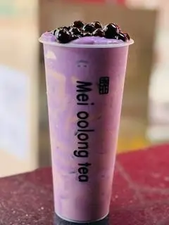 Hình ảnh trà sữa khoai môn dẻo 