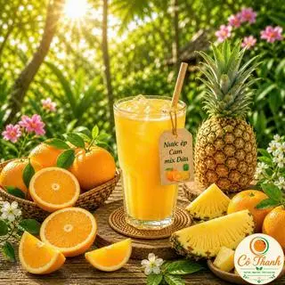 Hình ảnh Nước Ép Cam mix Dứa