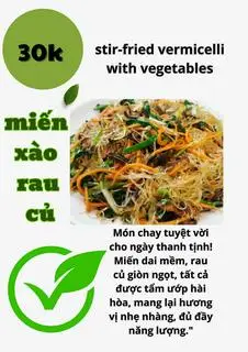 Hình ảnh miến xào