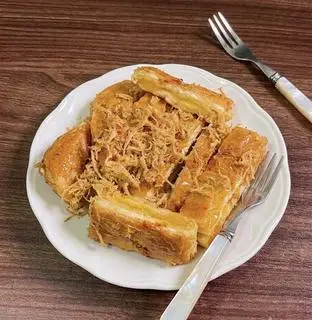Hình ảnh Bánh Mì Nướng Muối Ớt Sốt Bơ Trứng - Size nhỏ( 1bánh)