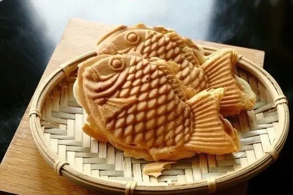 Hình ảnh Bánh cá taiyaki nhân đậu đỏ