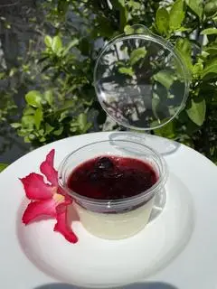Hình ảnh Panna cotta vị việt quất