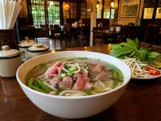 Hình ảnh Phở Bò Tái Lăn