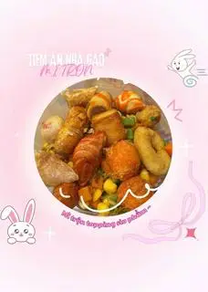 Hình ảnh mì trộn topping siu phẩm?