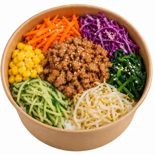 Hình ảnh Cơm trộn heo sốt Hàn Quốc