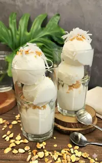 Hình ảnh Kem dừa