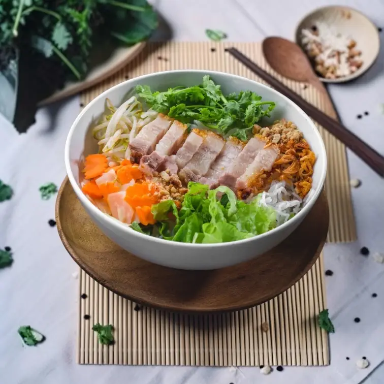 Hình ảnh Bún Mắm Nêm Heo Quay ( Thường )
