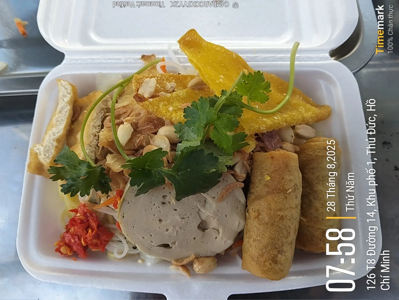 Hình ảnh Bún xào chay 